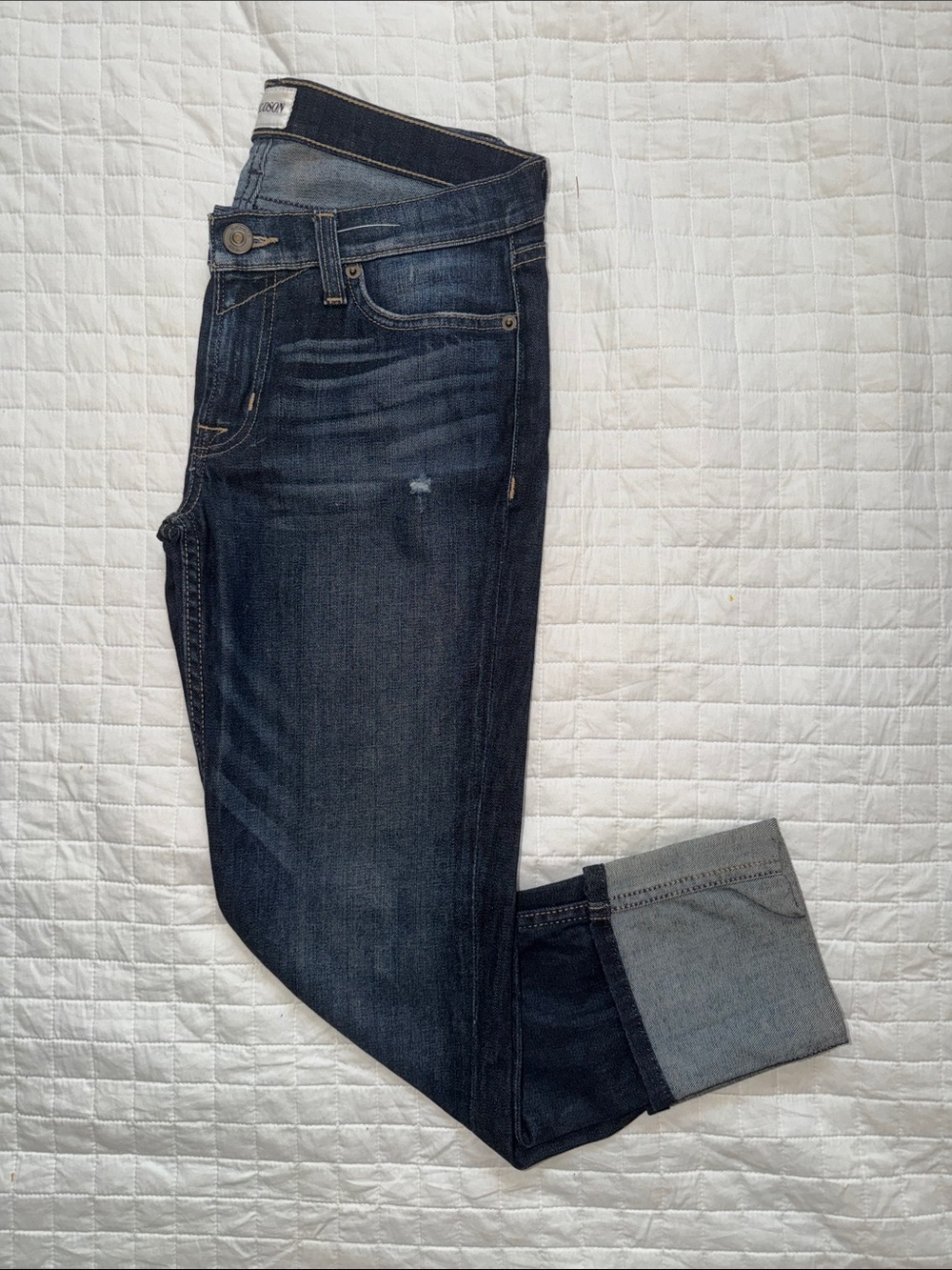 Hudson Jeans Women's Dark Blue Skinny Jeans